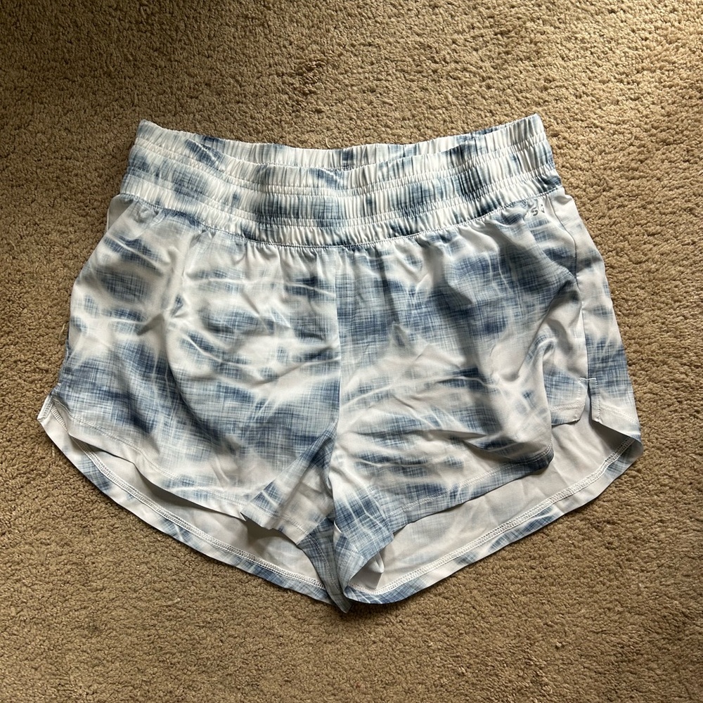 DSG Women's Blue and White Athletic Shorts